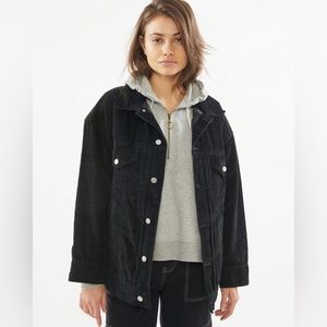 BDG Jana wide wale corduroy trucker jacket